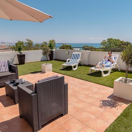 Ferienwohnung Makenzy Seaview Penthouse Larnaka Exterior foto