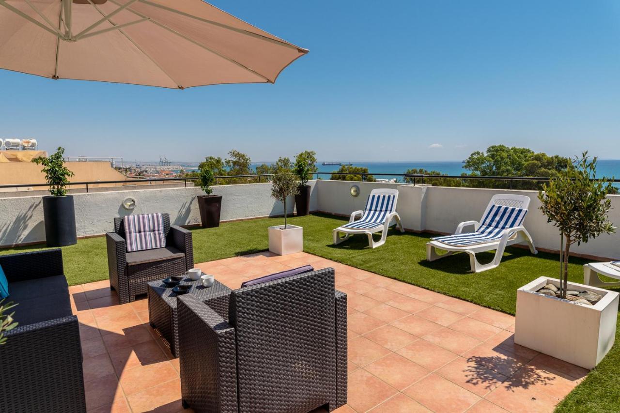 Ferienwohnung Makenzy Seaview Penthouse Larnaka Exterior foto